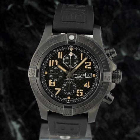 Breitling Super Avenger II Blacksteel Carbon Fiber ***LIMITED 